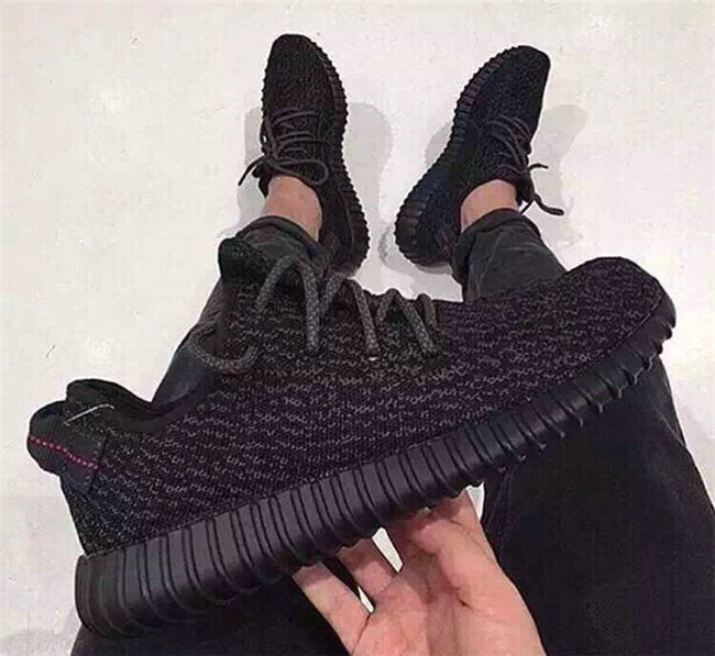 yeezy noir femme
